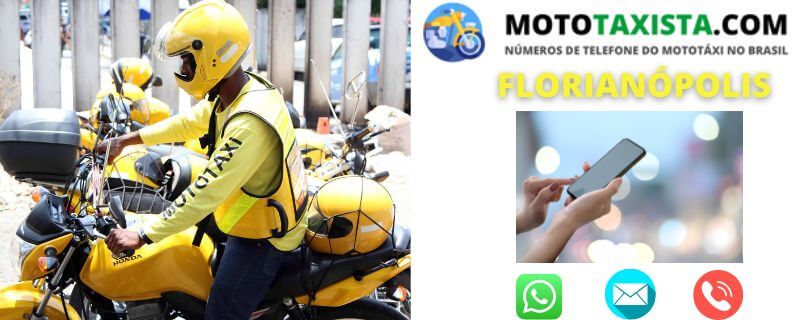 Números de Moto Táxi no Florianópolis 10 MOTOTAXI BARATO florianopolis