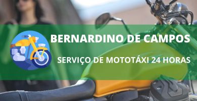 MOTOTAXI ONLINE WHATSAPP Bernardino de Campos