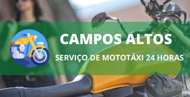 Números de Moto Táxi no Campos Altos 81 MOTOTAXI ONLINE WHATSAPP Campos Altos