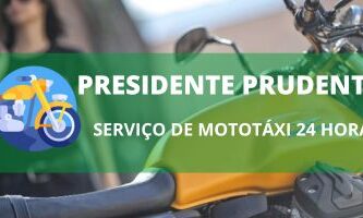 MOTOTAXI ONLINE WHATSAPP Presidente Prudente