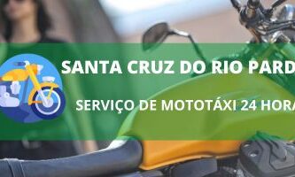 MOTOTAXI ONLINE WHATSAPP Santa Cruz do Rio Pardo