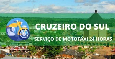Serviço de Mototáxi 24 horas Cruzeiro do Sul