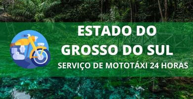 Serviço de Mototáxi 24 horas Grosso do Sul