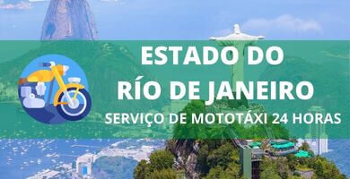 Serviço de Mototáxi 24 horas rio de janeiro