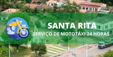 Serviço de Mototáxi 24 horas santa rita