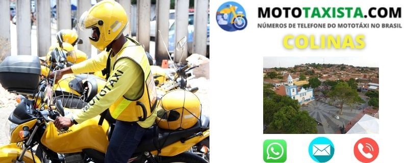 Números de Moto Táxi no Colinas 4 moto taxi whatsapp colinas